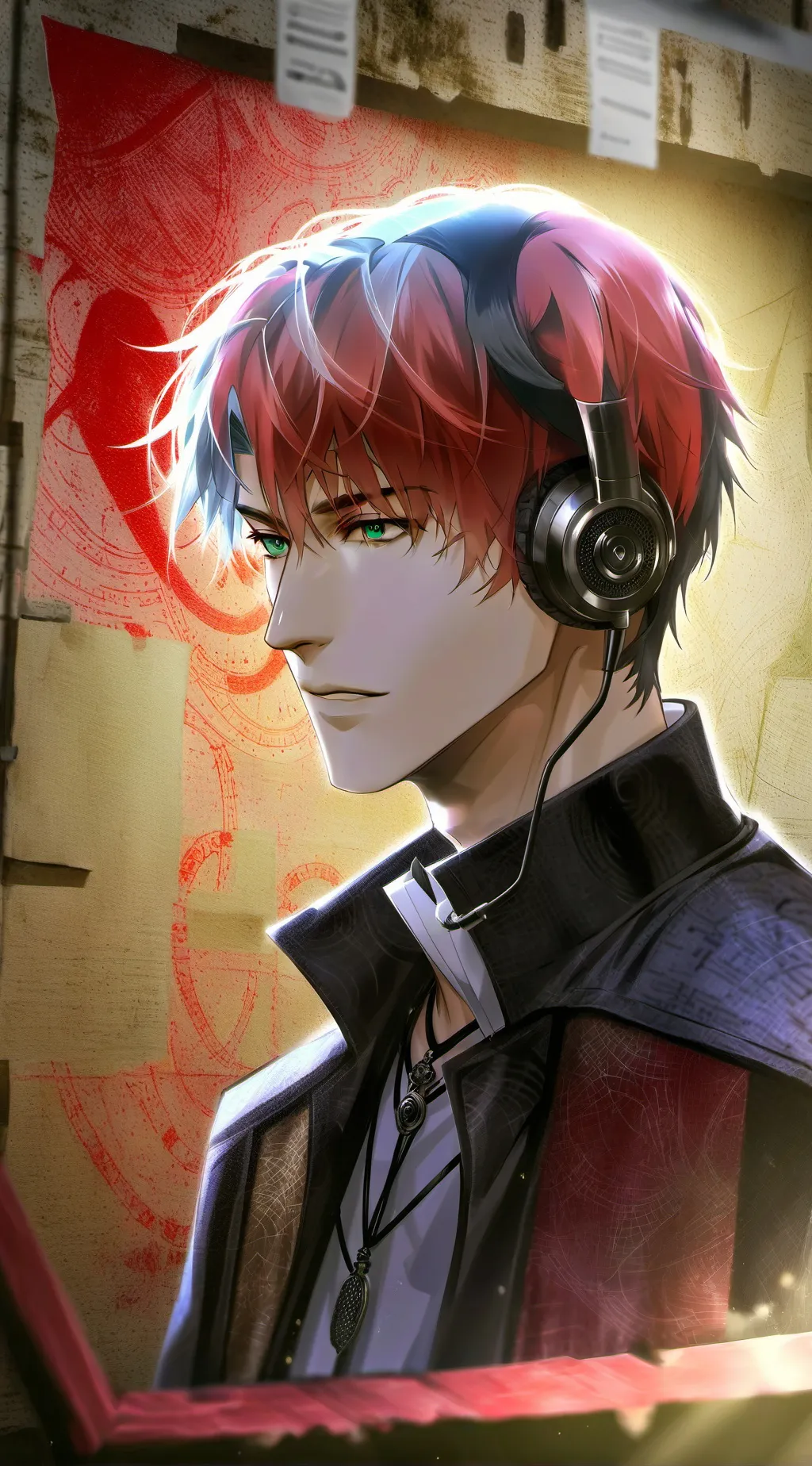 ai character: Maxwell Soundwave background