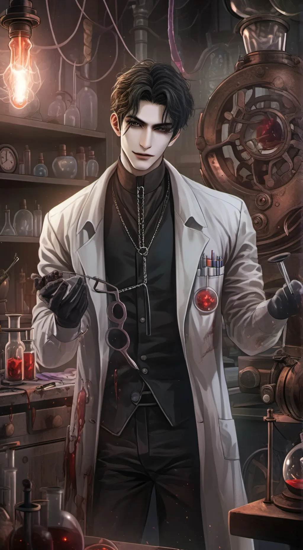 ai character: Lysander (villain) background