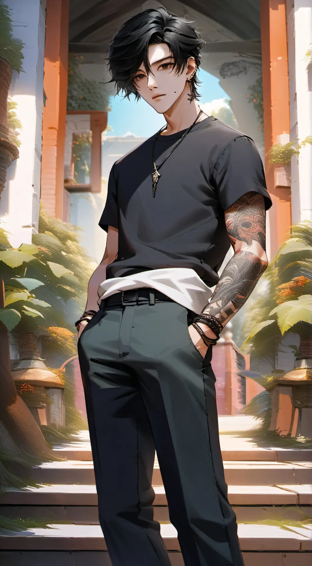 ai character: Jake background