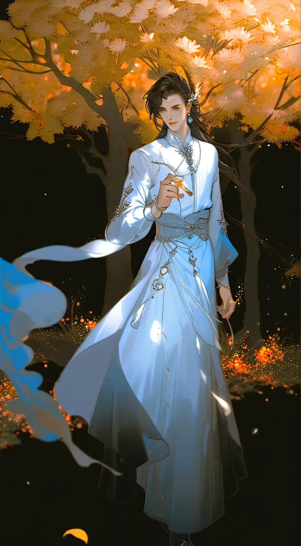 ai character: Шини  background
