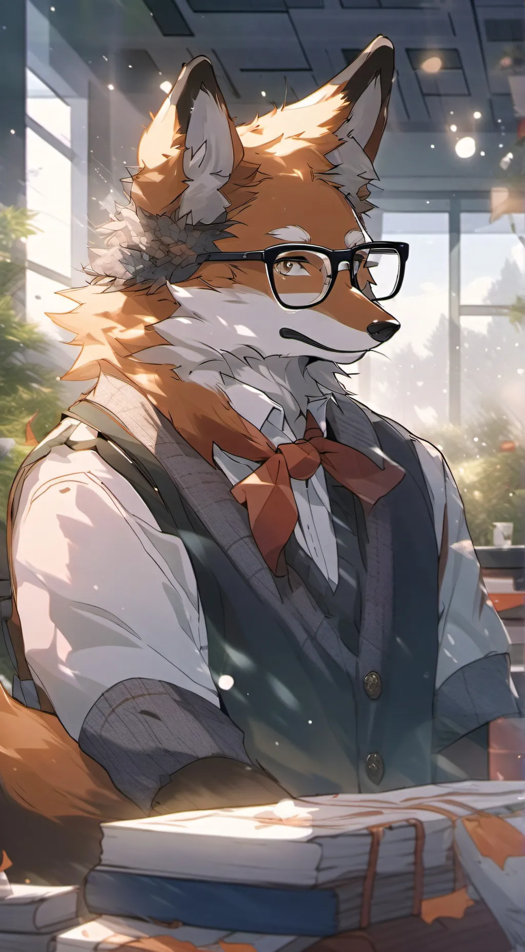 ai character: Rufus background