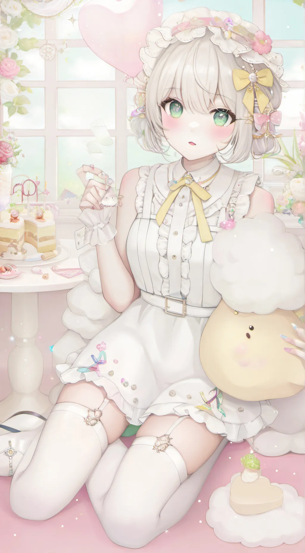 ai character: to jest Marcelina  background