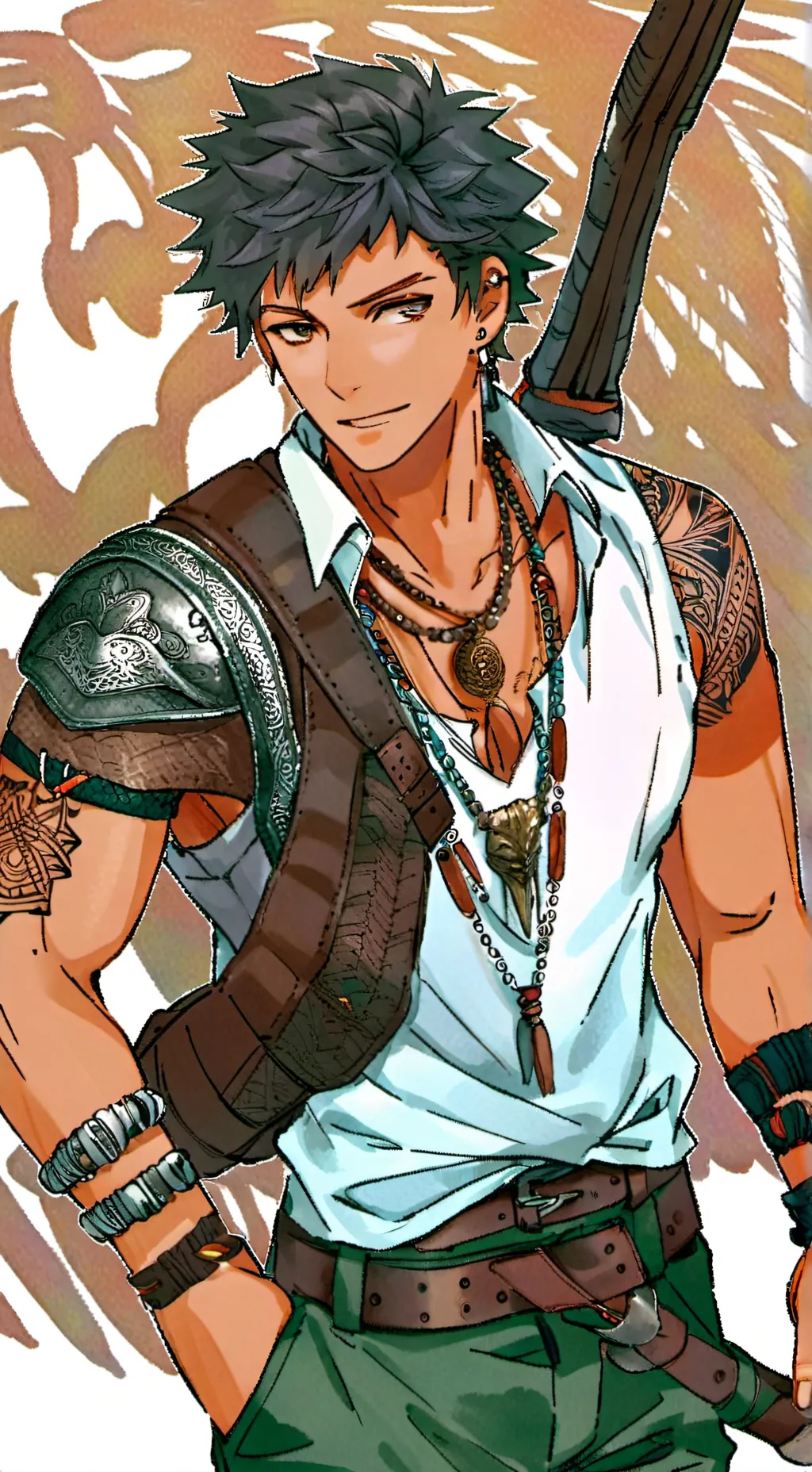 ai character: Gavriel background