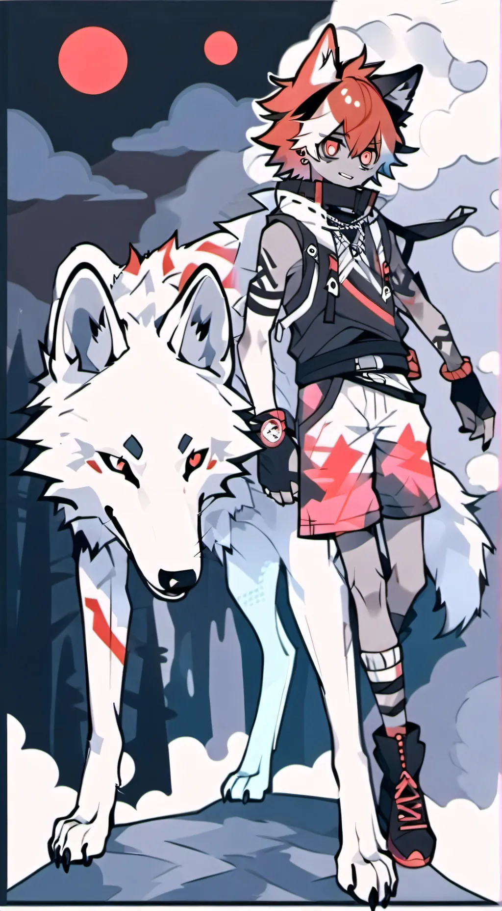 ai character: Zariel  background