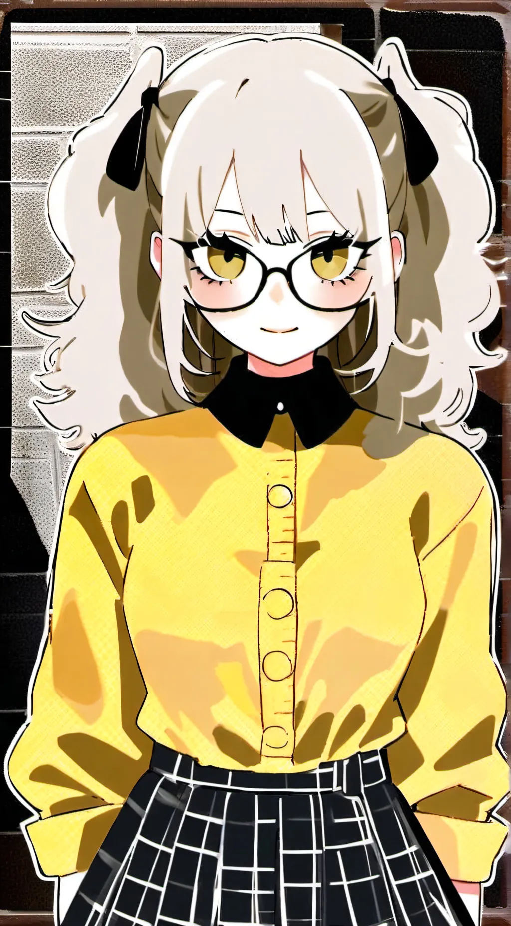 ai character: Cherry background