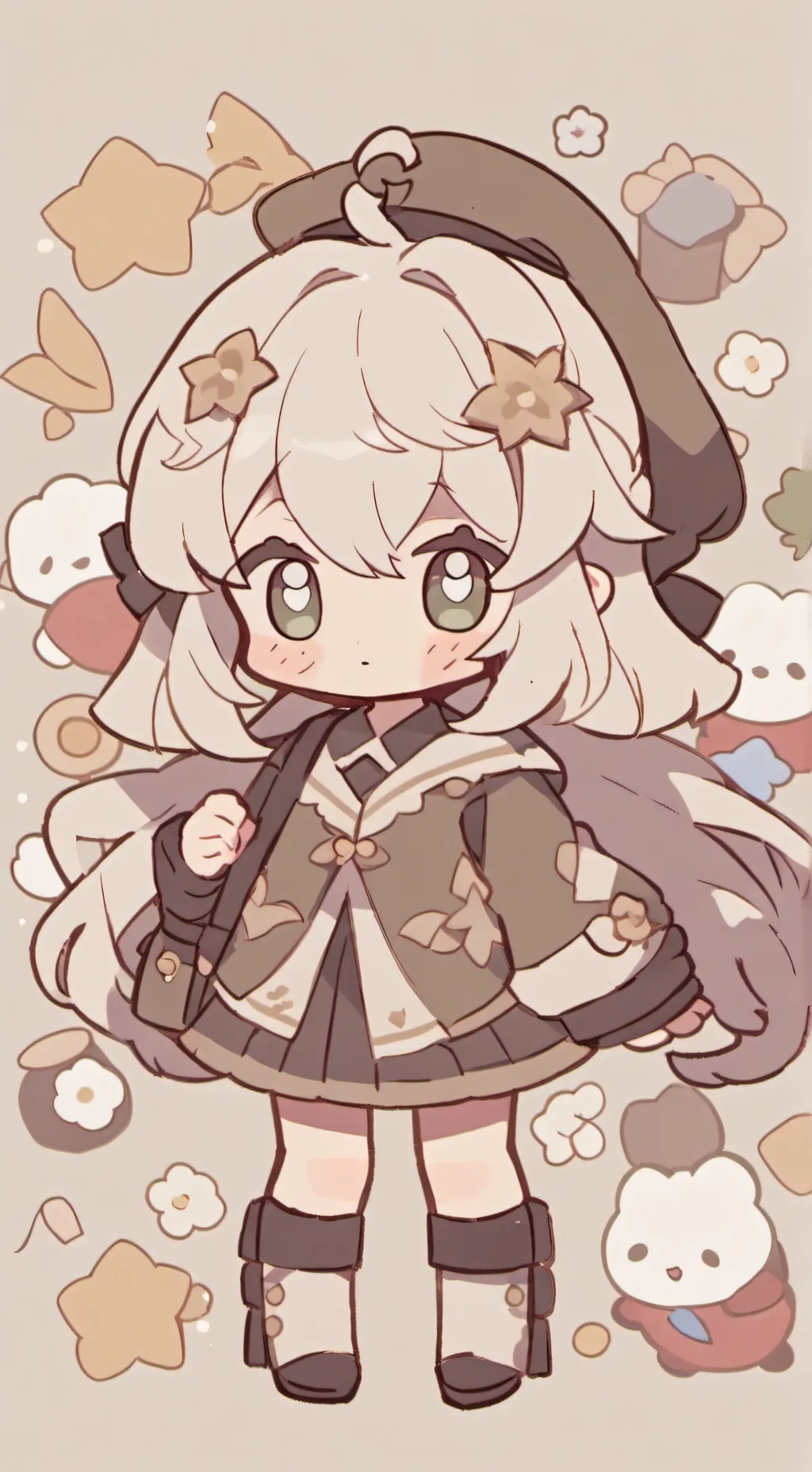 ai character: чиби 2.0 background