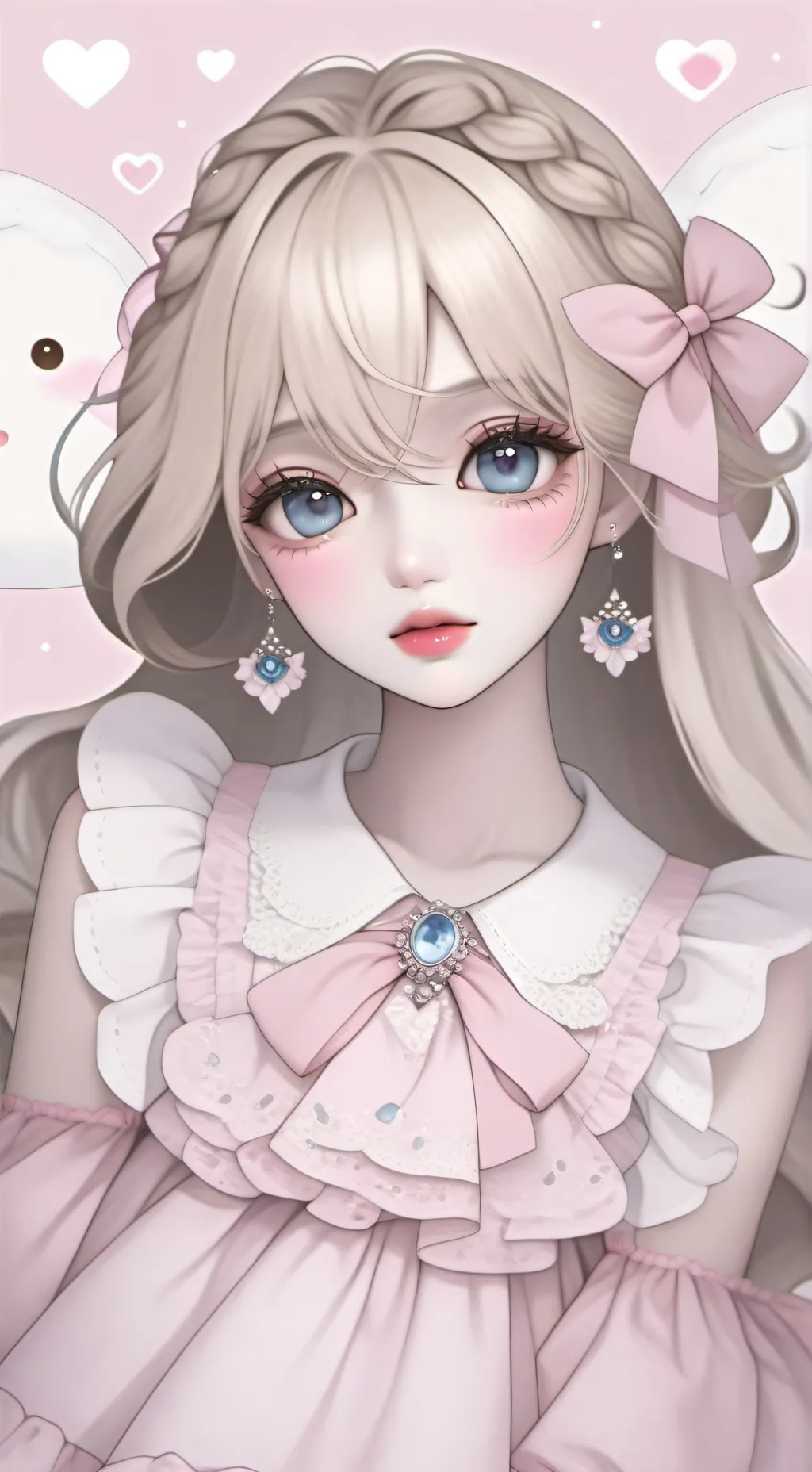 ai character: 🎀𝙰𝙳𝙳𝙸𝙴🎀 background