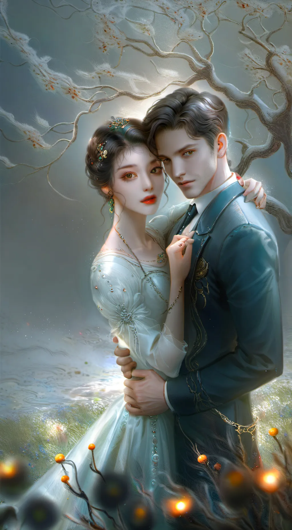 ai character: Embrose Stone background