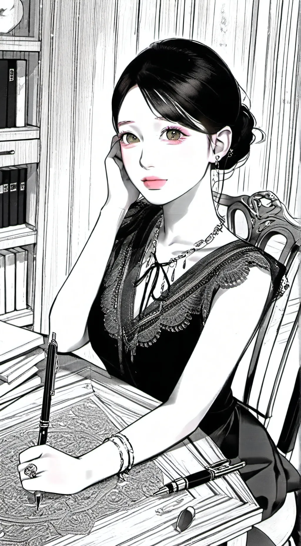 ai character: Mia background