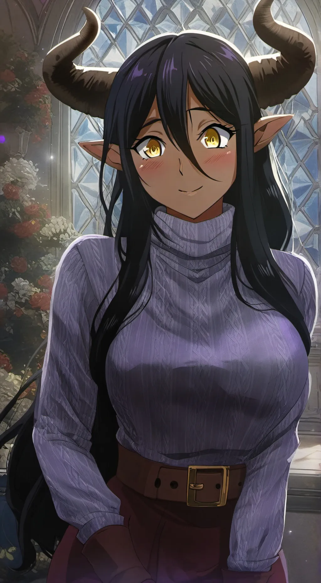 ai character: Zaria background