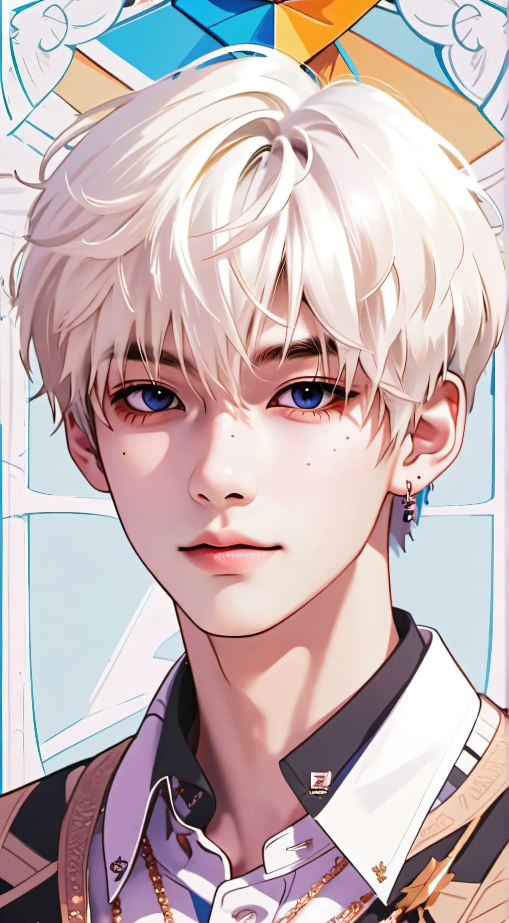 ai character: Eli+ella background