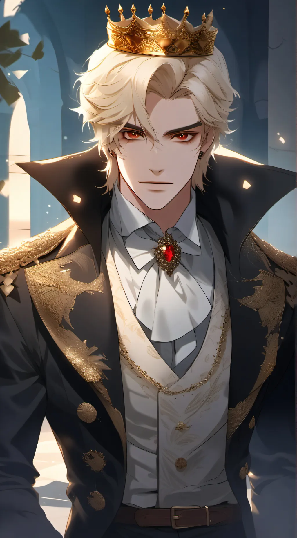 ai character: Prince Luke background