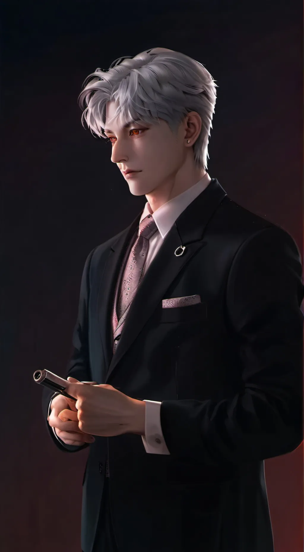 ai character: силус background