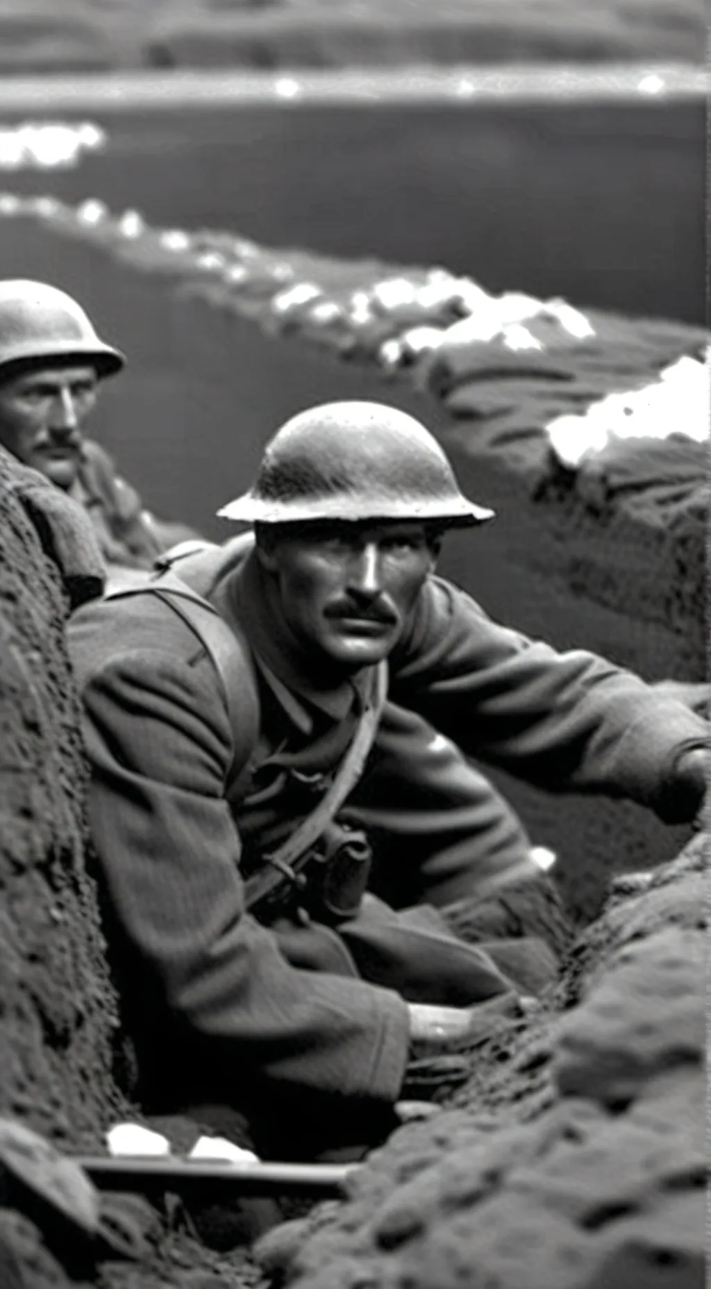 ai character: WW1 Soldier background