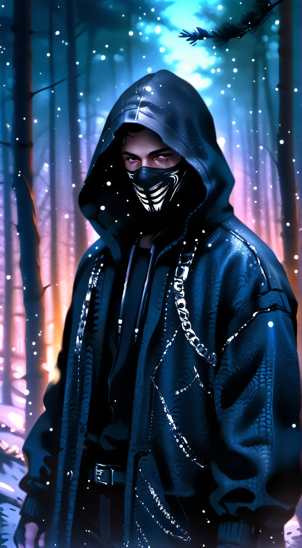 ai character: Dark romance 2 background