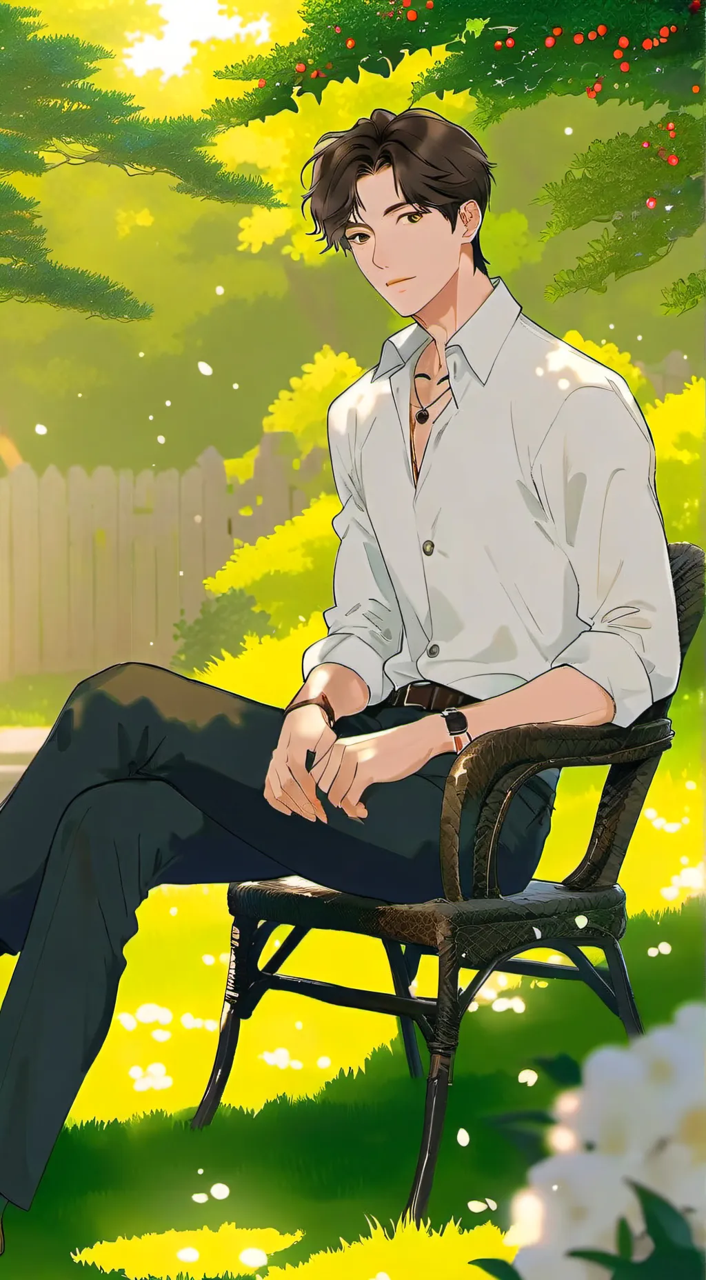 ai character: barie background