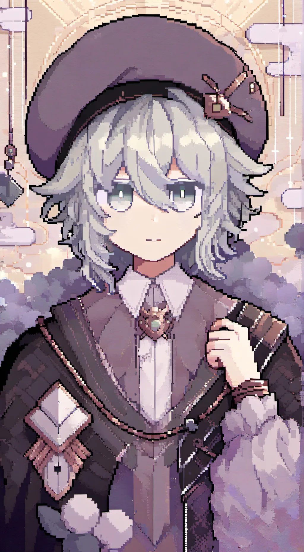 ai character: Felix Ark Finneon  background