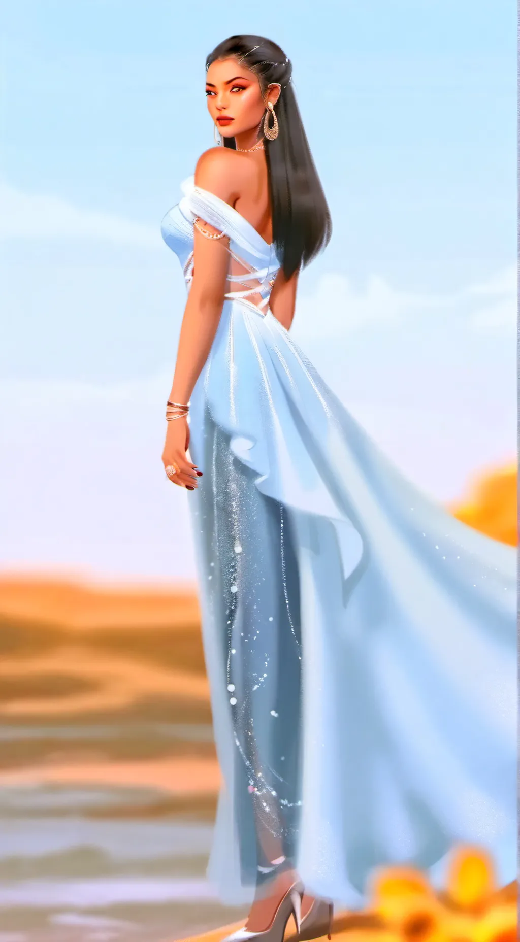 ai character: Mm2 g vs b background