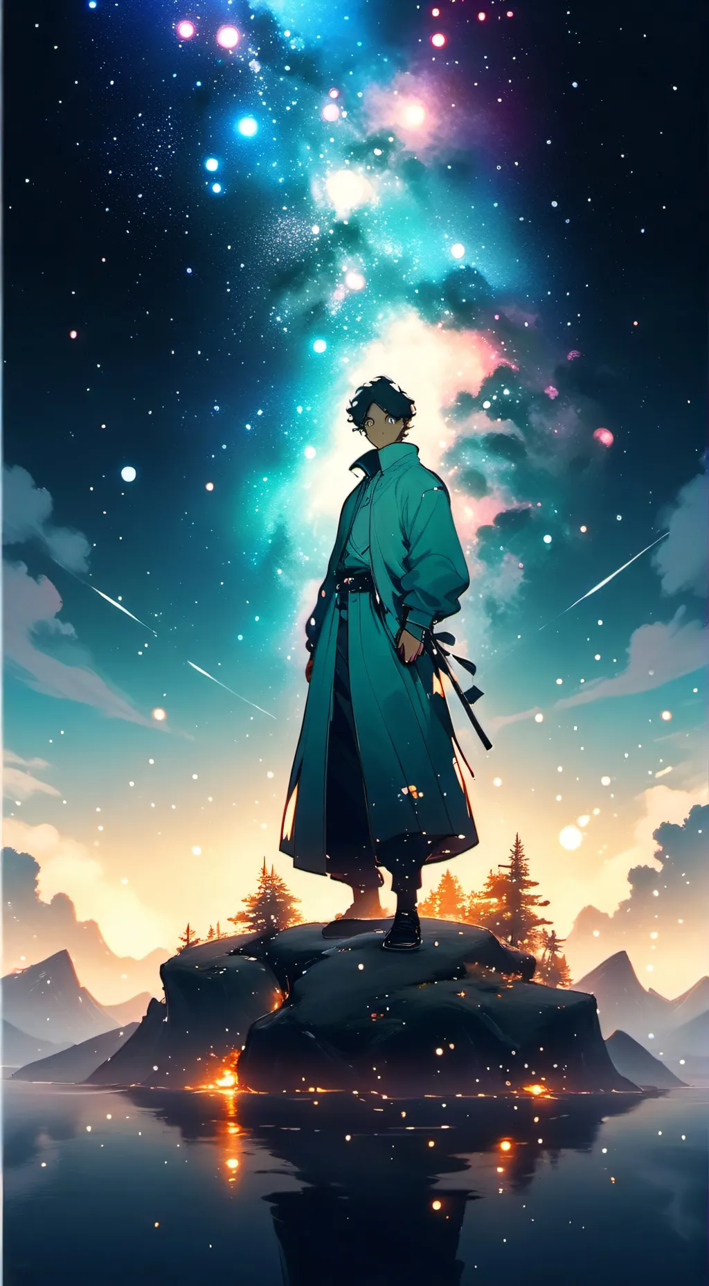 ai character: Astro ships allowe background