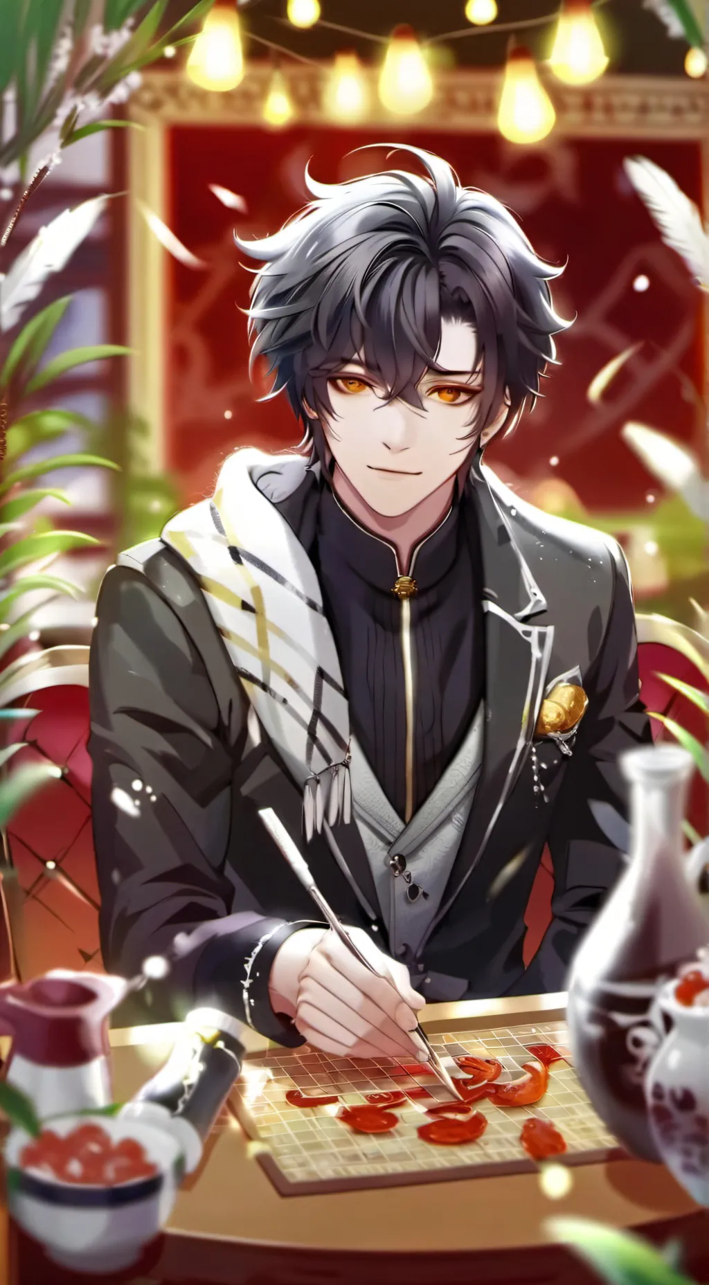 ai character: marquez background