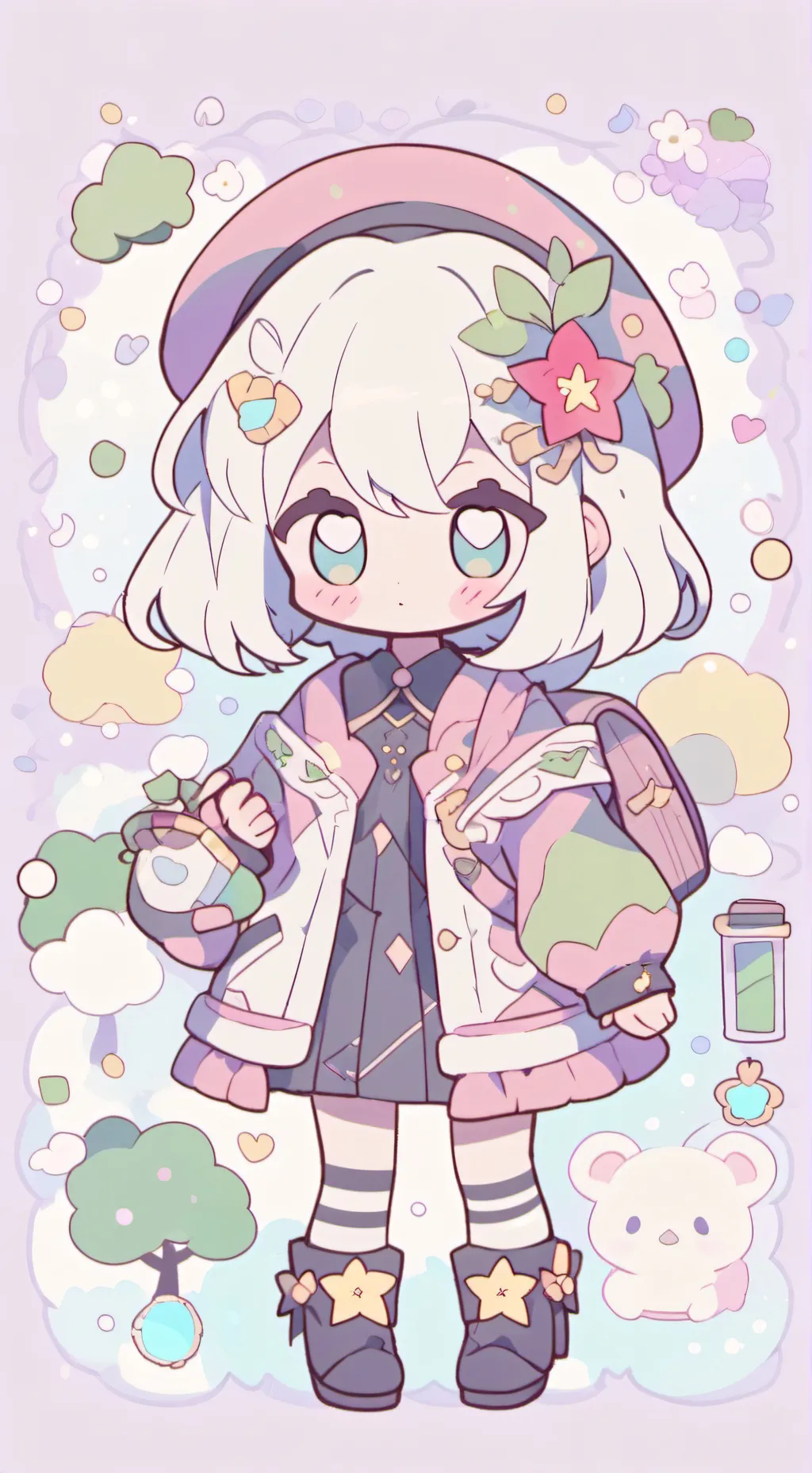 ai character: FANDOMS MEETING;33 background