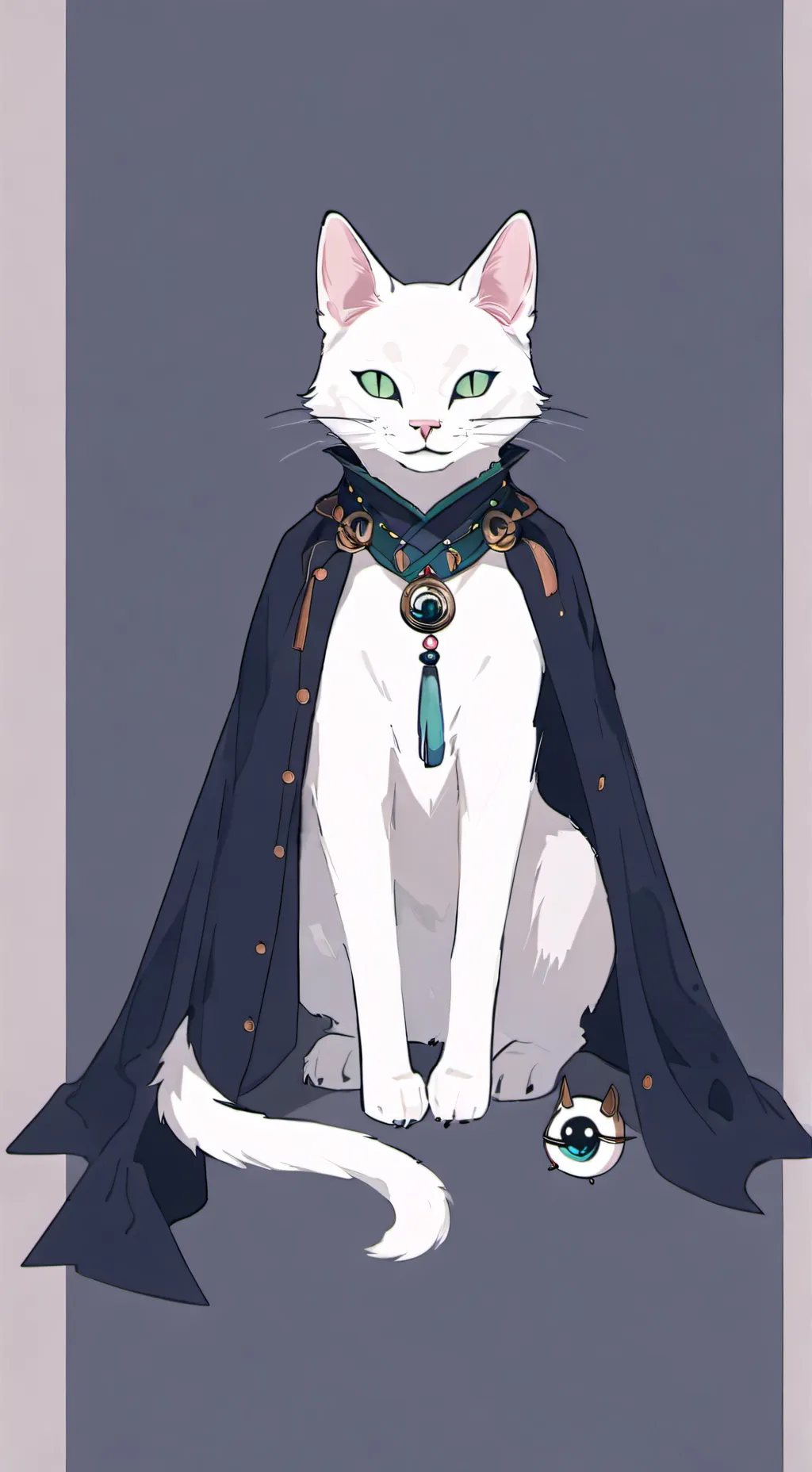 ai character: śnieżka background