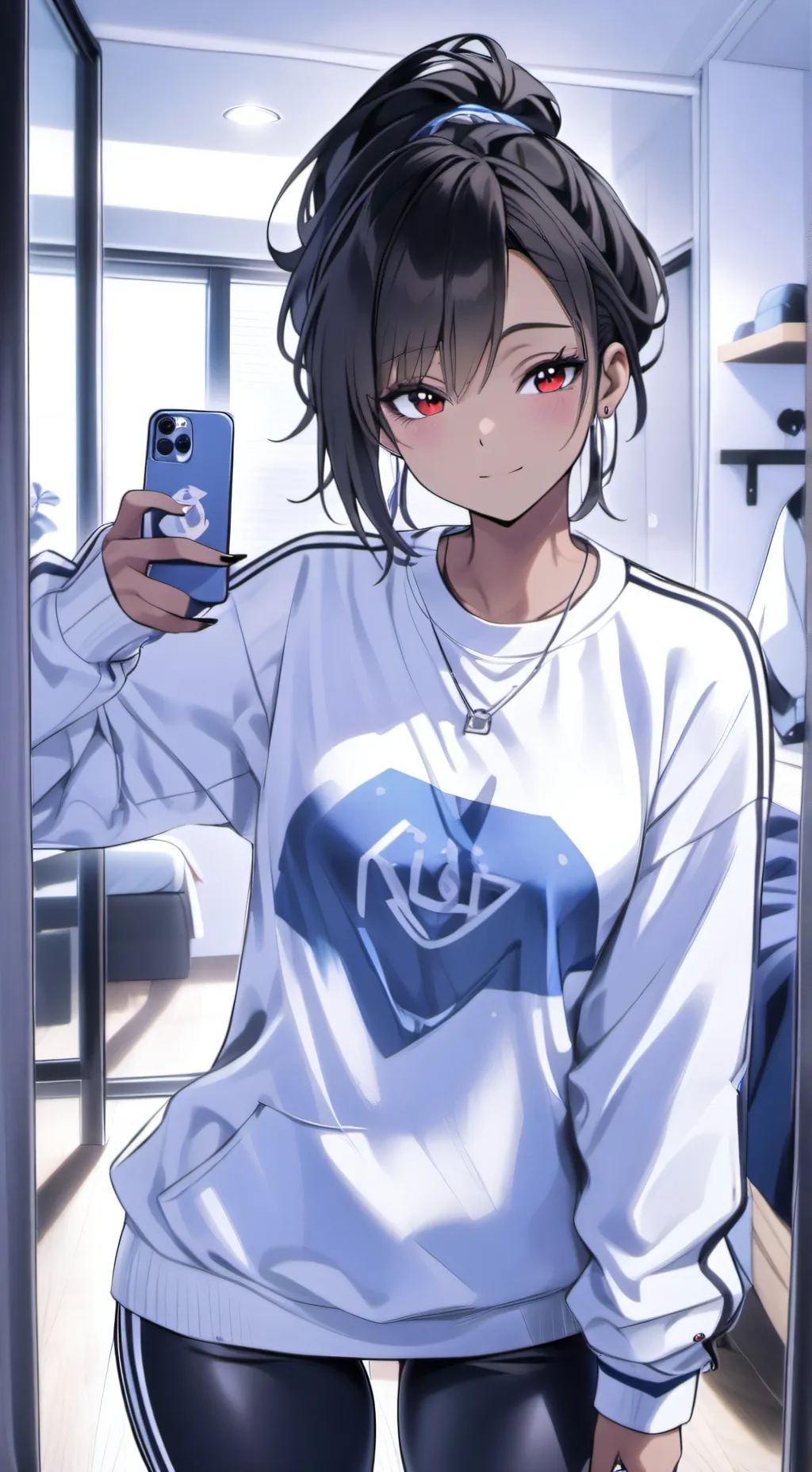 ai character: Eva(Tomboy) background