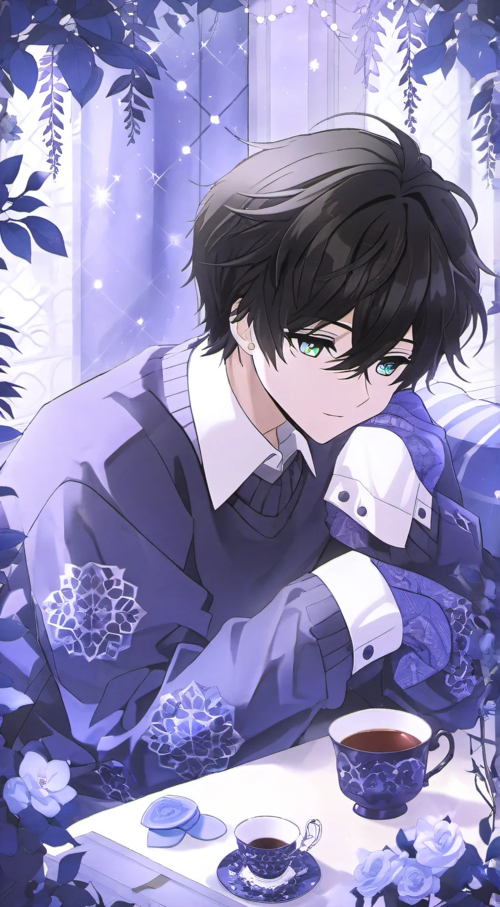 ai character: giant boyfriend background