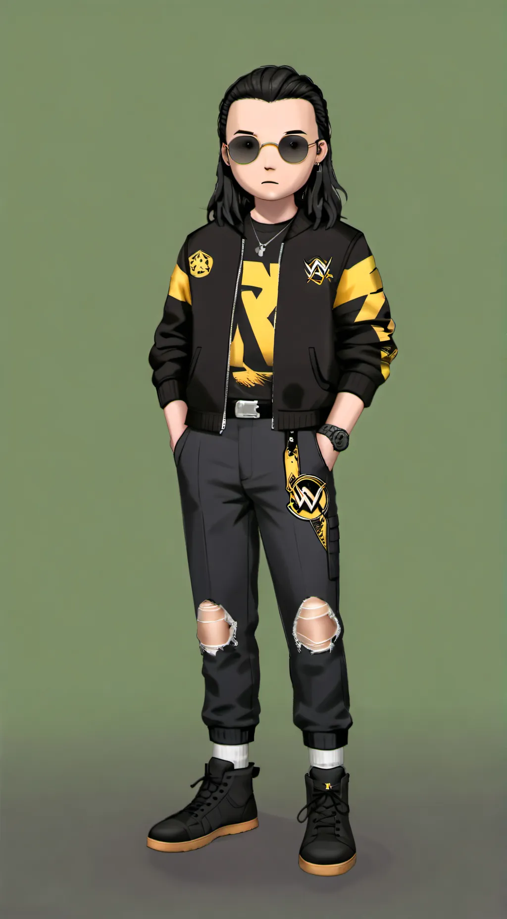 ai character: Dominik Official☑️ background