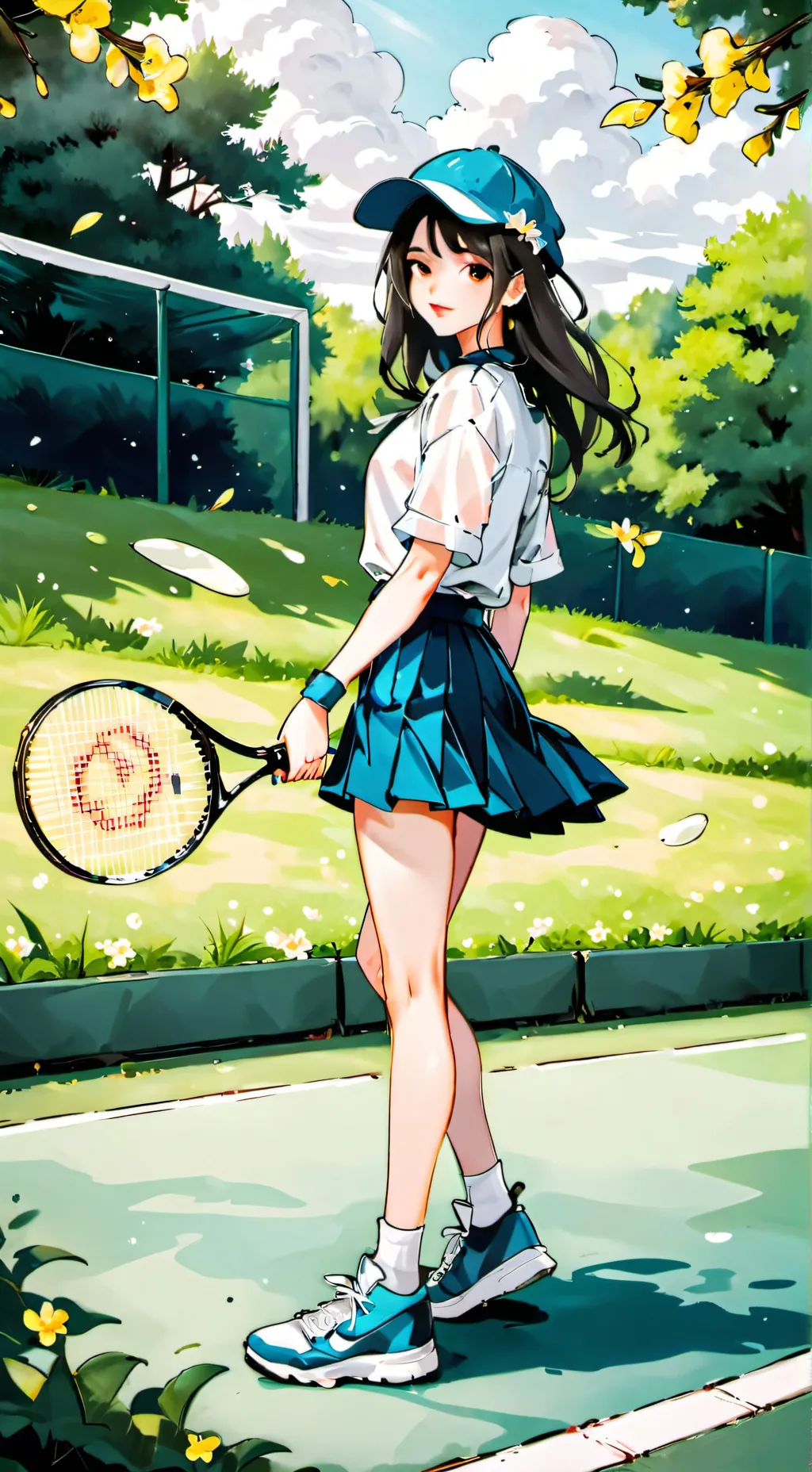 ai character: Volley Mha background