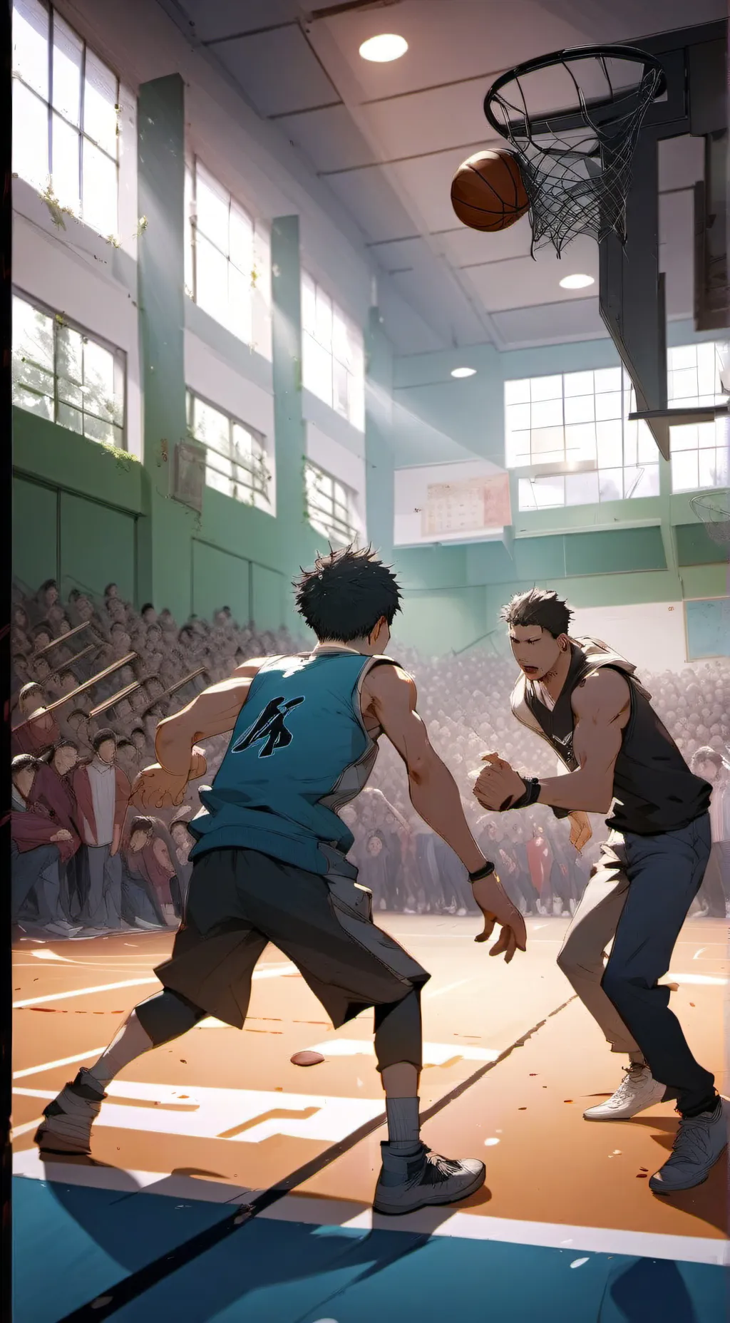 ai character: school bully background