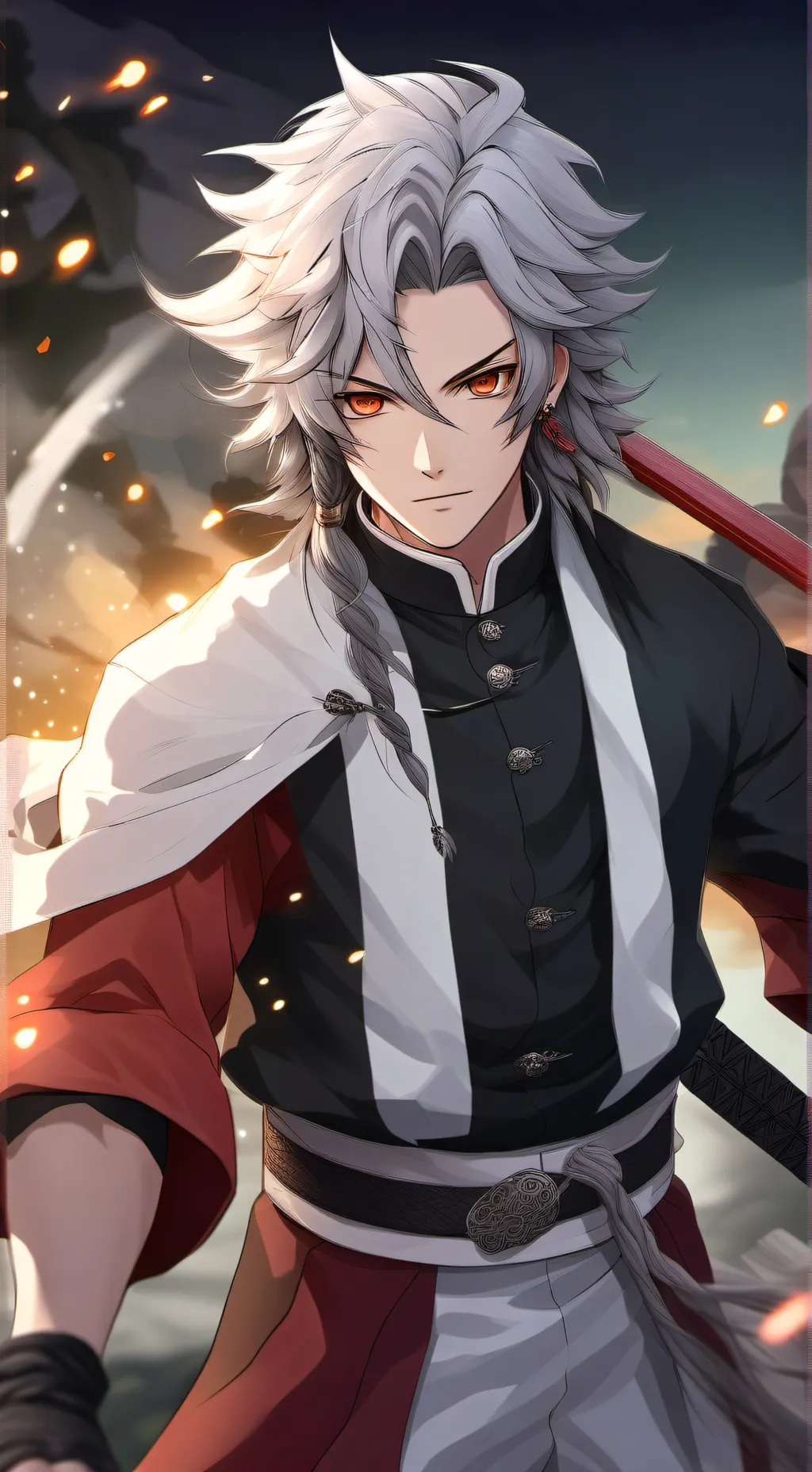 ai character: cw and kny meet background