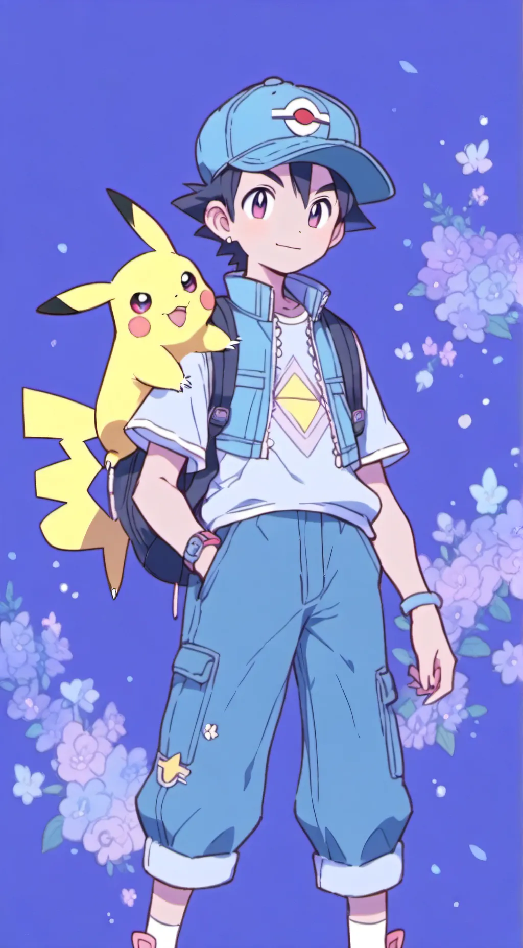 ai character: POKEMONNNNNN background