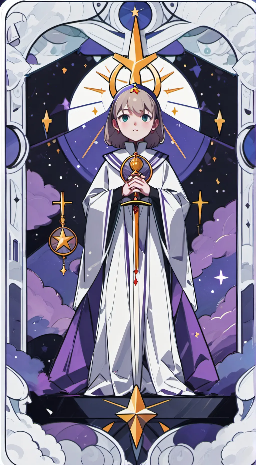 ai character: Polina  background