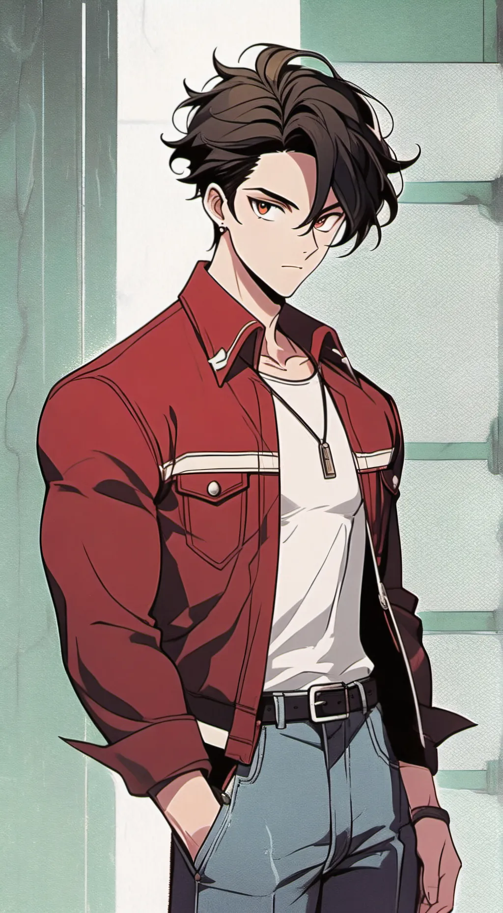ai character: Red Flame (HBS3) background