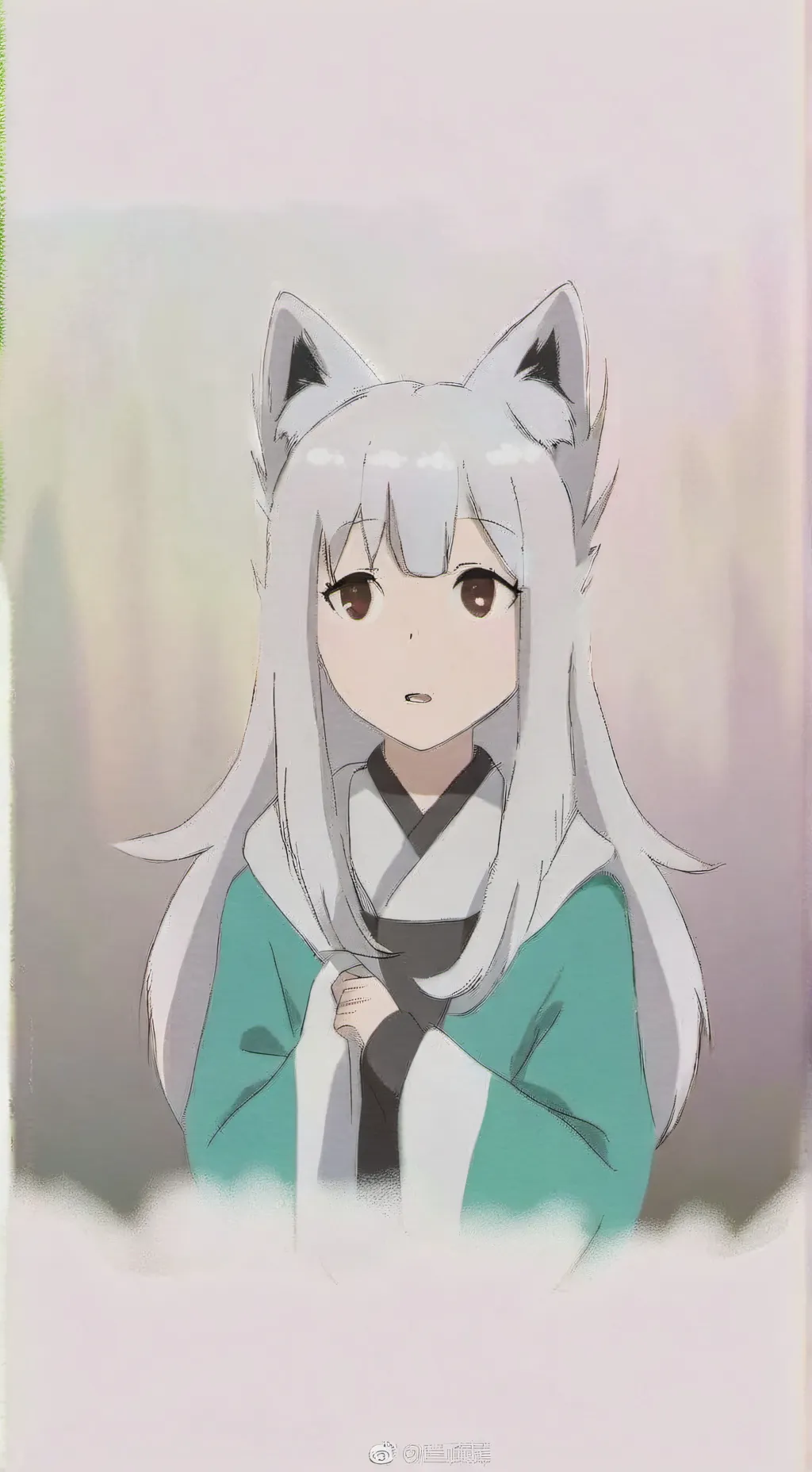ai character: Kitsune background