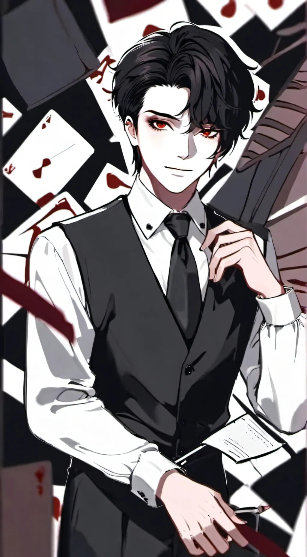 ai character: 名偵探柯南 background