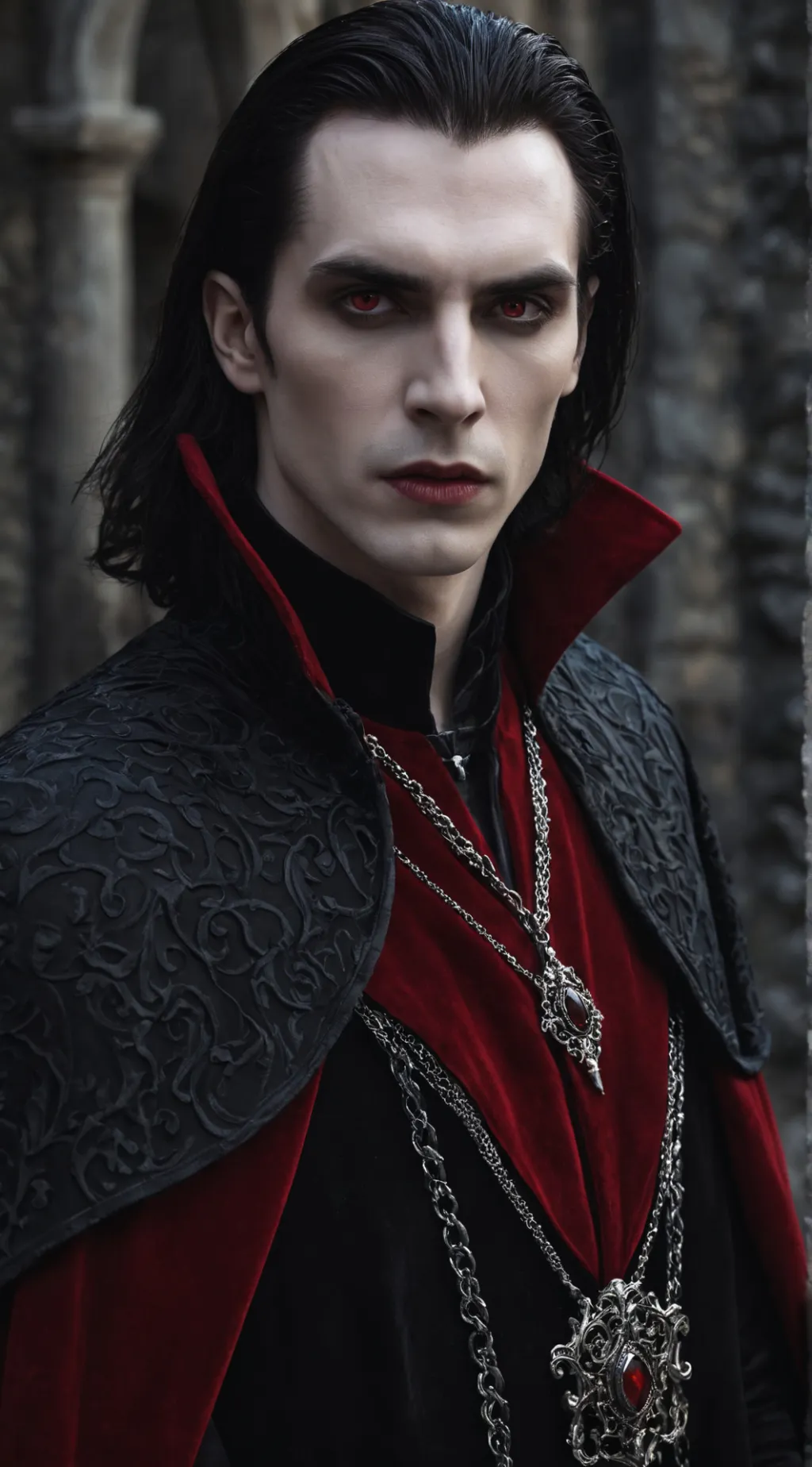 ai character: Count Dracula background