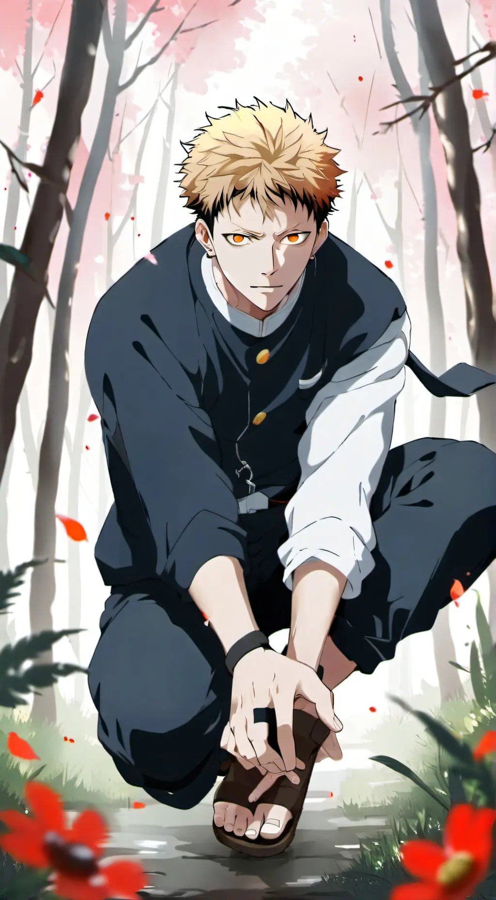 ai character: Jujutsu kaisen  background