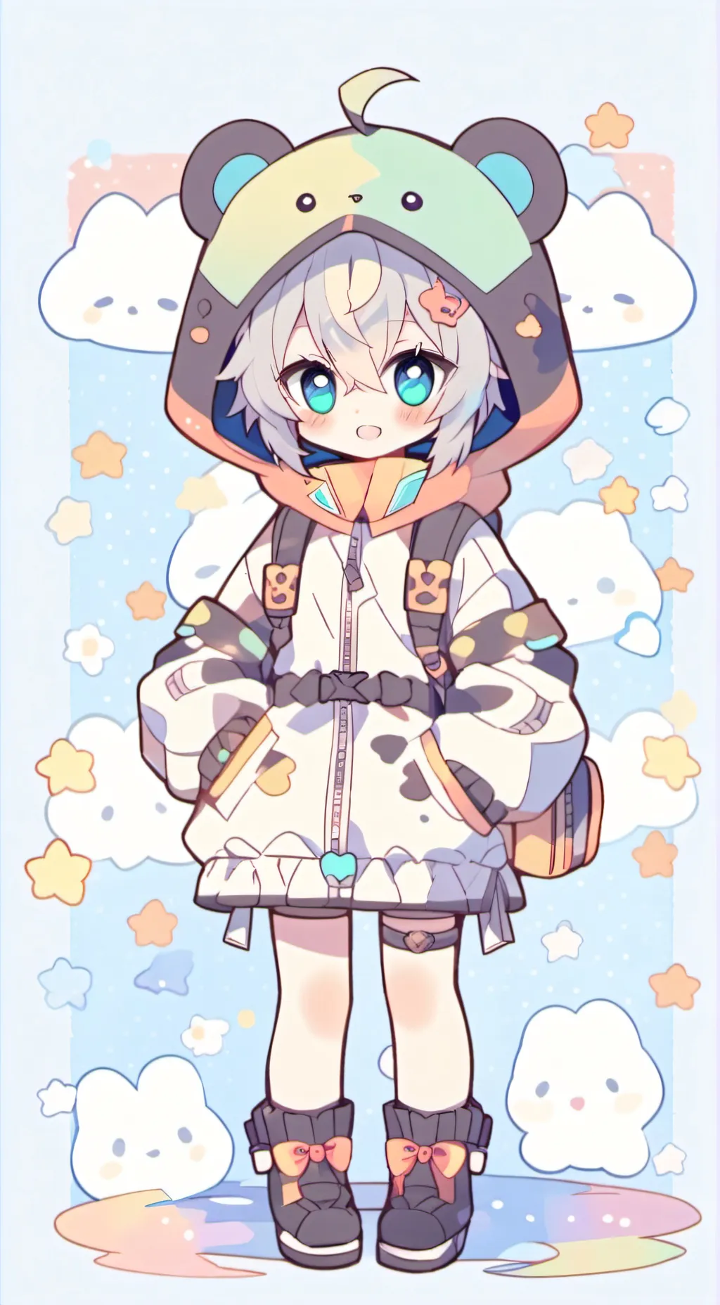 ai character: MHA  background