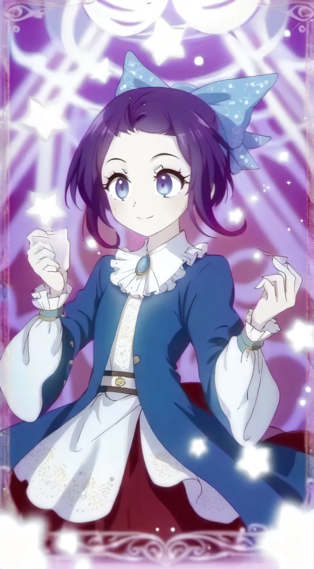 ai character: angela background