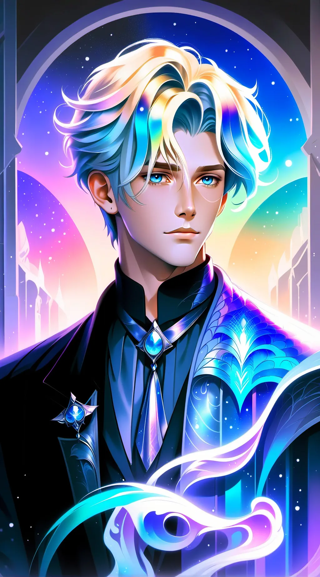 ai character: Felix  background