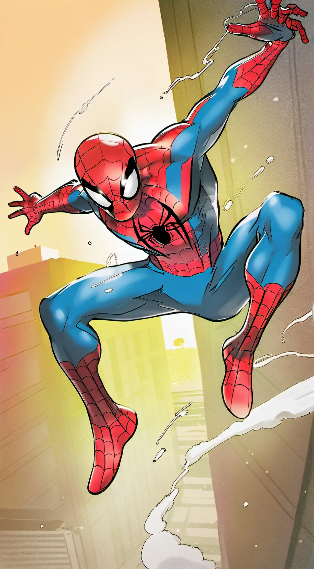 ai character: Spider-Man background