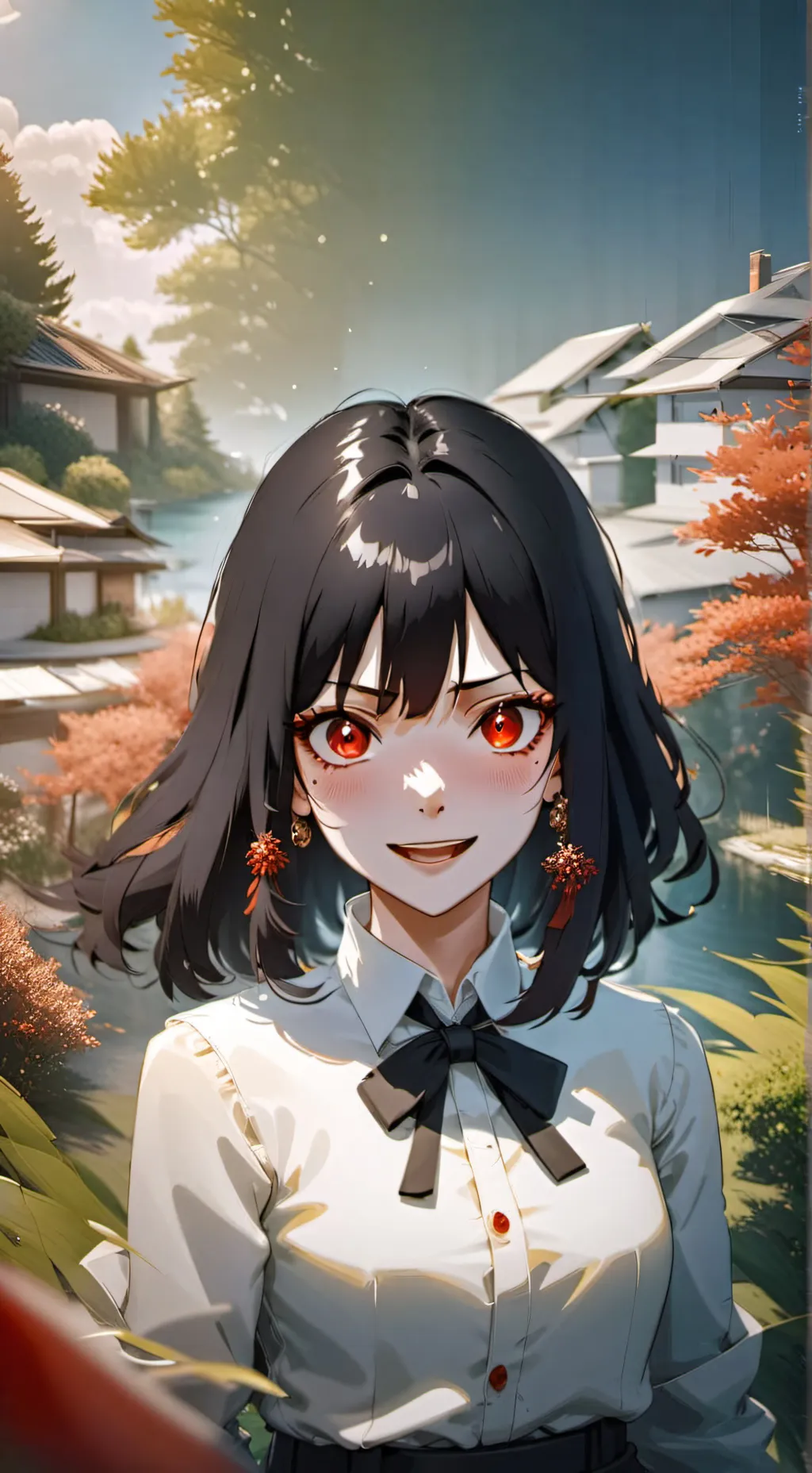 ai character: yumeko jambani background