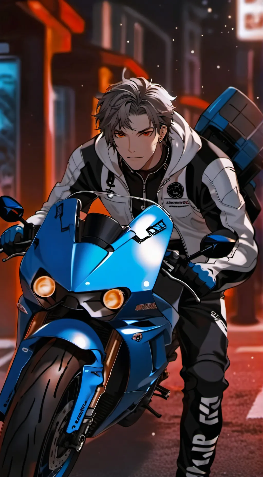 ai character: Asher background