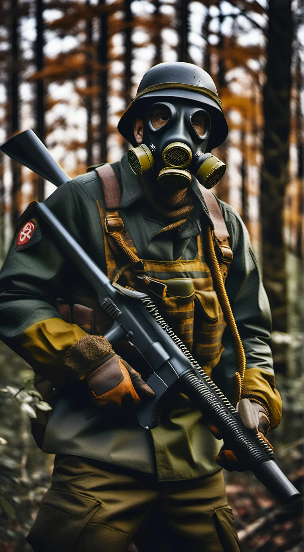 ai character: zombie vs sweden  background