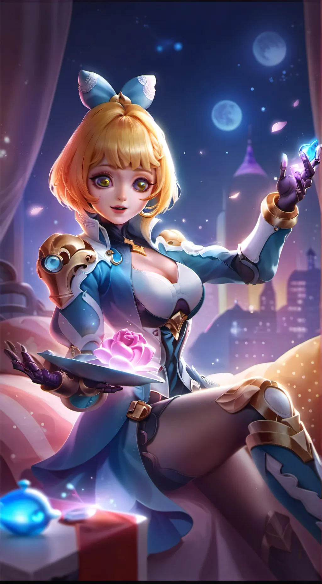 ai character: Angela background