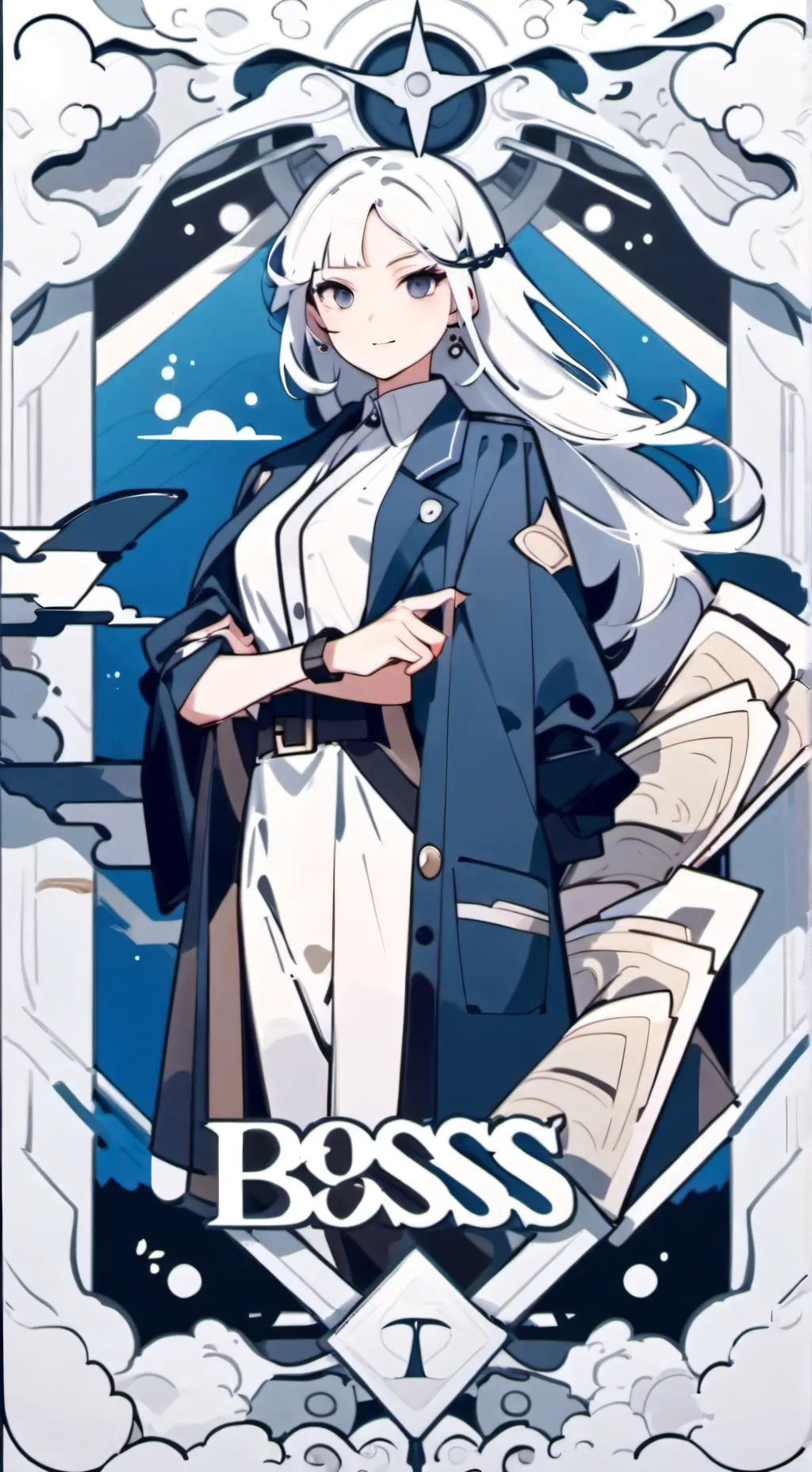 ai character: HB background