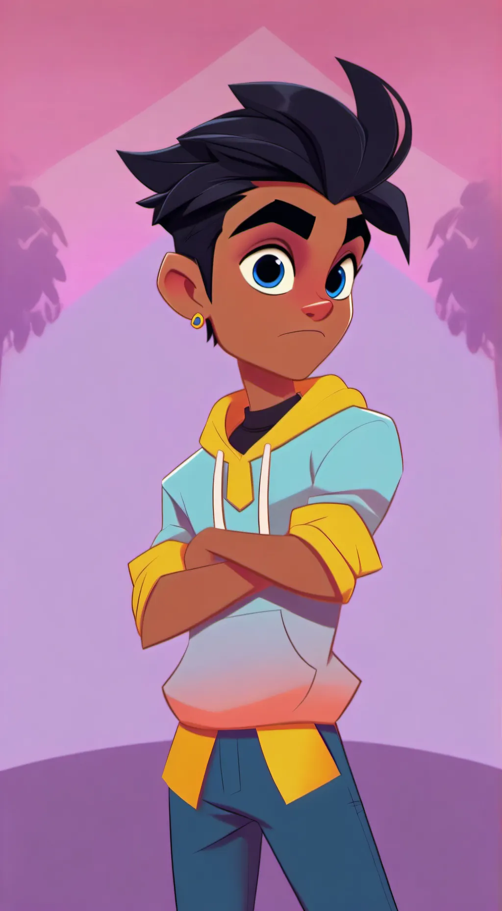 ai character: Micheal background