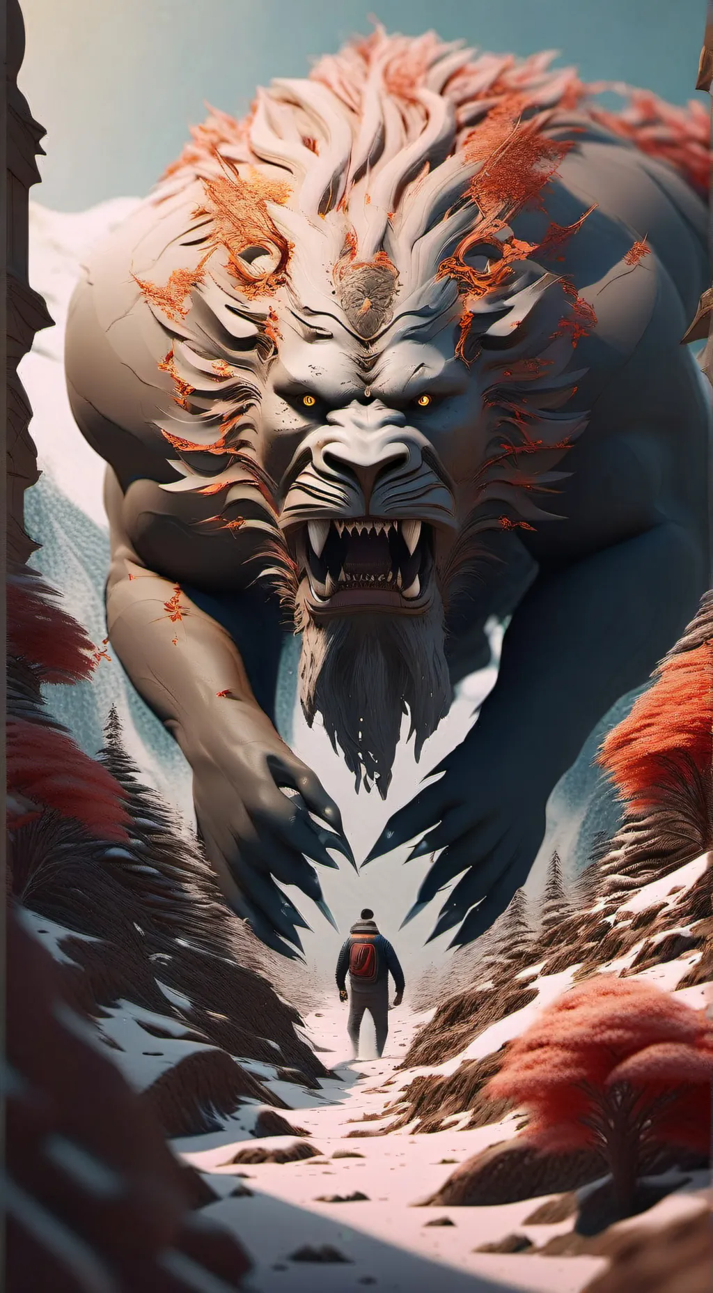 ai character: Eat Demon background